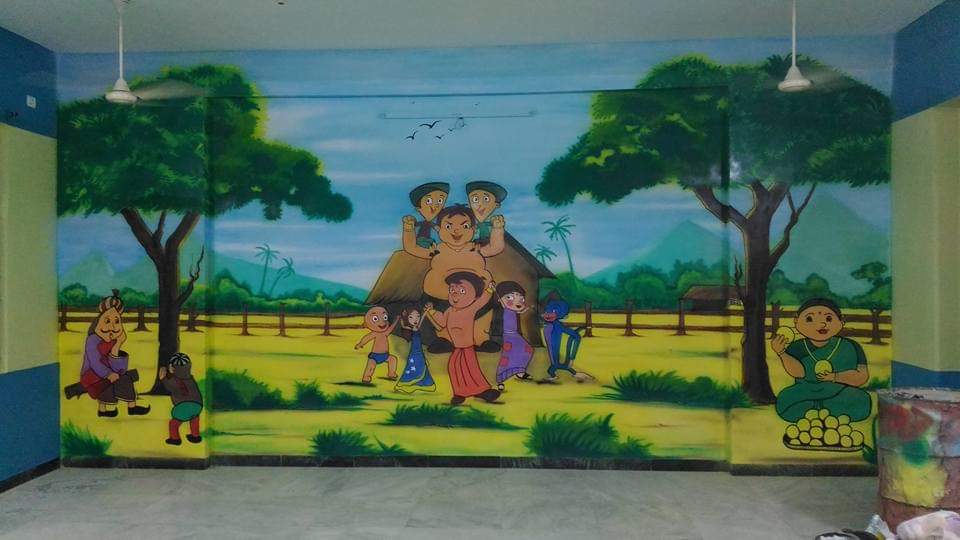 Mural Works in Coimbatore